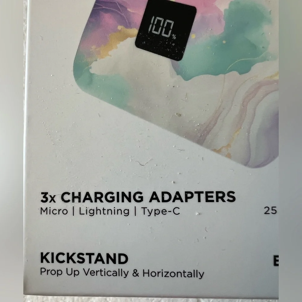 Limitless TotalBoost Mini Pro 5,000mAh Portable Power Bank  Marble Color
